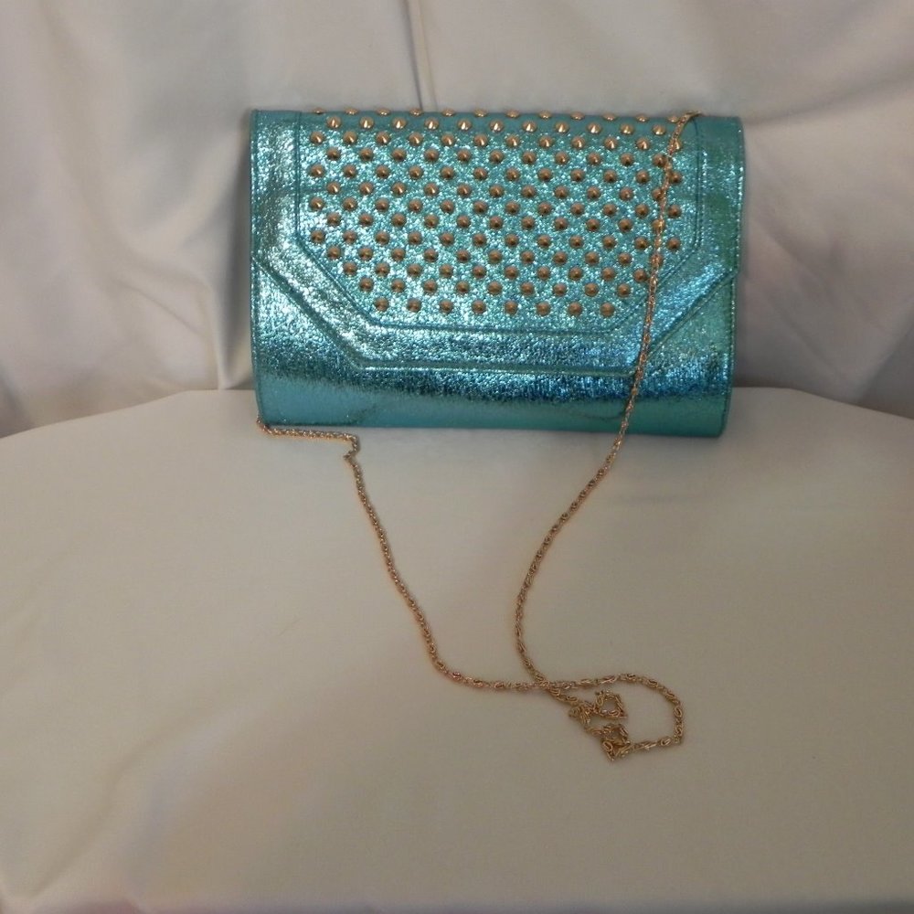 Charming Charlie metallic purse